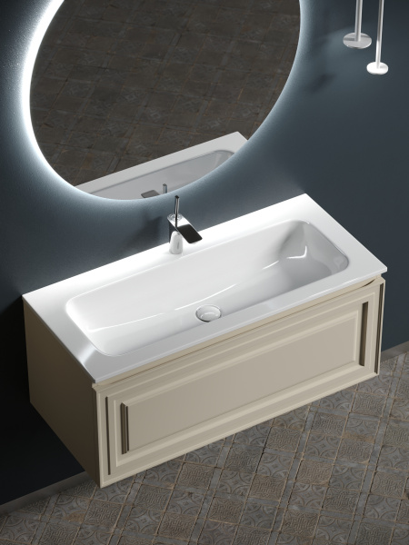 Тумба под раковину Sancos  Very VR100CE Beige Soft